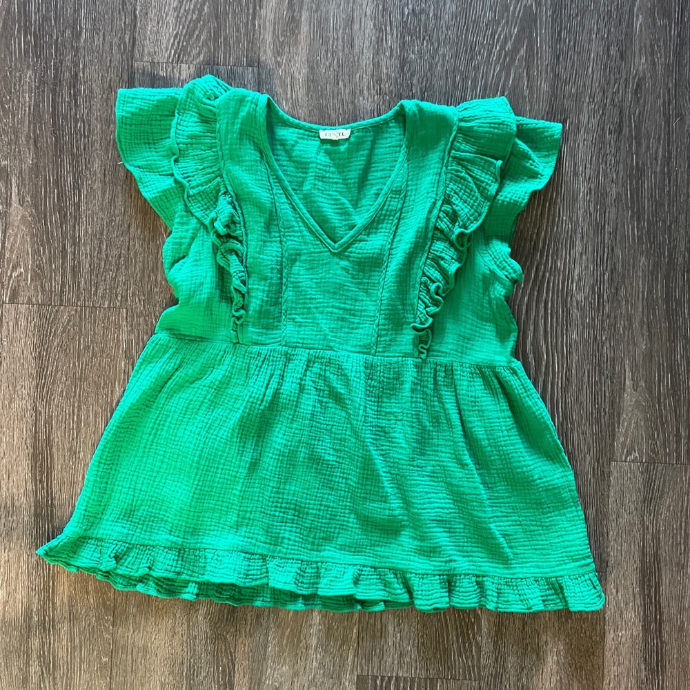 Green JODIFL Blouse